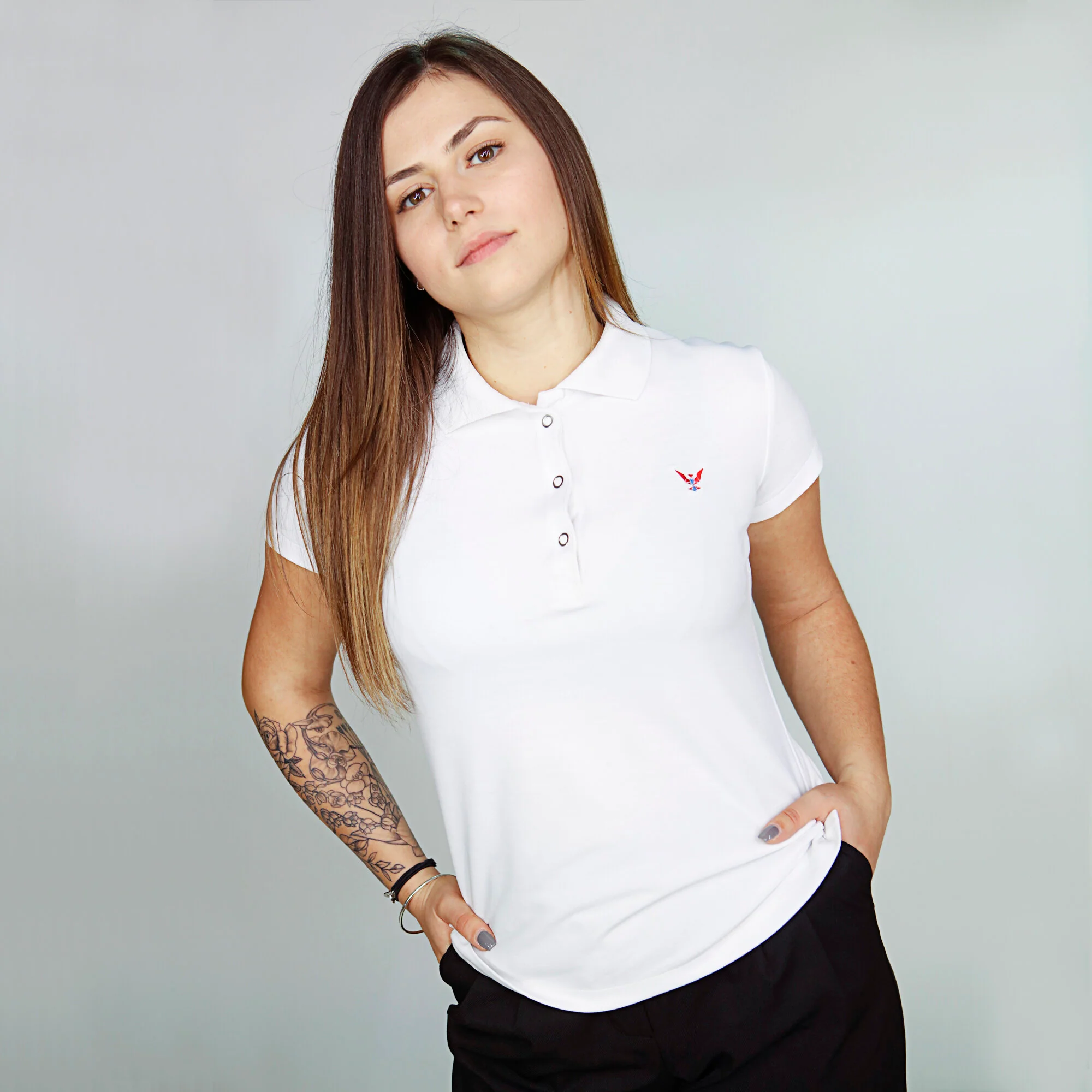 Polo Fenyx blanc – Image 7