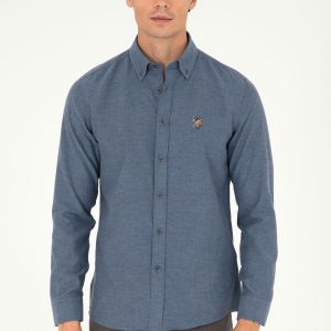 AKIS Woven Shirt BLUE INDIGO
