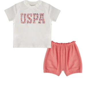 Ensemble 2 pièces t-shirt et short bébé -USB1988-V1