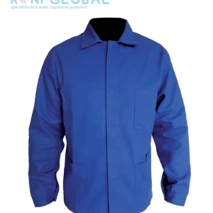 Veste de travail bugatti manches longues, en coton sans métal et 4 poches - VESTE COTON BUGATTI SOUS PATTE PBV