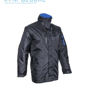 Parka de travail anti-froid thermique en polyester enduit polyuréthane 5 poches - PANDA COVERGUARD