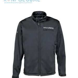 Blouson de sécurité imperméable, micro polaire en polyester 3 poches - WOLF CITYGUARD