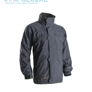 Parka de travail 3en1 coupe-vent, anti-pluie et anti-froid thermique en polyamide taslan 6 poches - AMERICA COVERGUARD