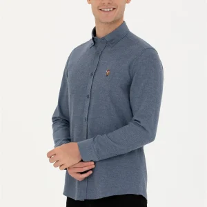 CHEMISE AKIS INDIGO - 1962144VR028