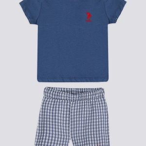 Ensemble bleu marine pour bébé-USB1146-V1