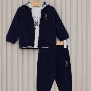 Ensemble bébé 3 pièces Navy Blue