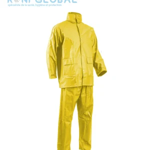 Ensemble de travail coupe-vent anti-pluie en polyester enduit polyuréthane - PU SET COVERGUARD