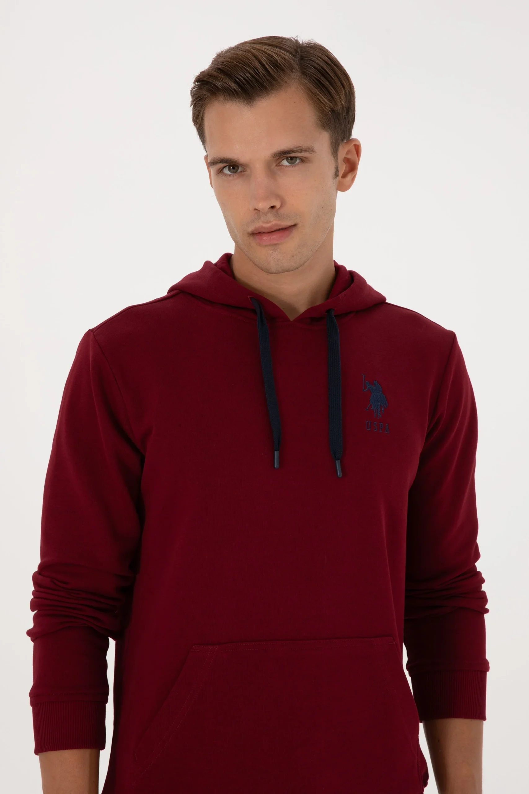 Sweat-shirt GURIN BURGUNDY – Image 2