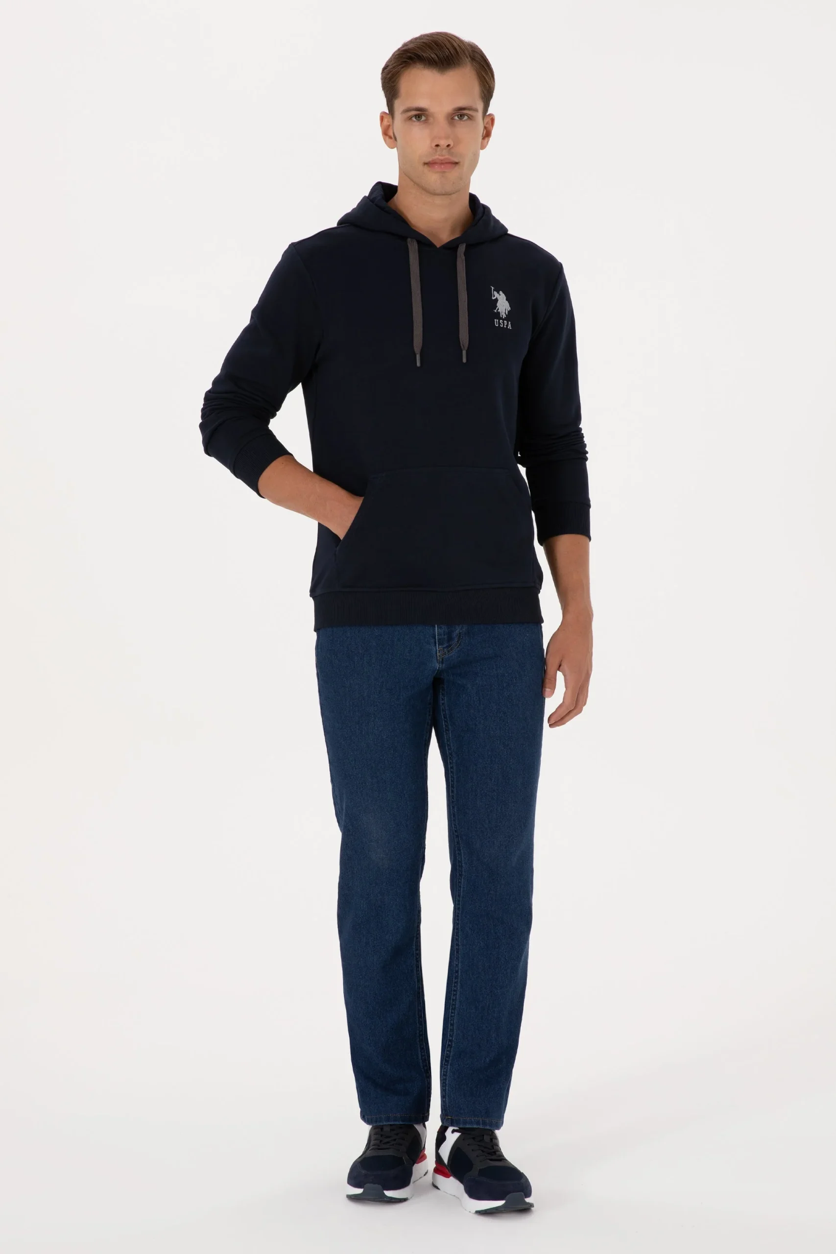 Sweat-shirt GURIN NAVY BLUE – Image 4