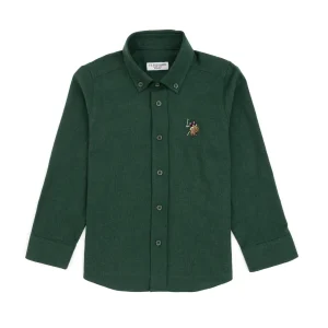 Chemise AKISKIDS GREEN FONCE