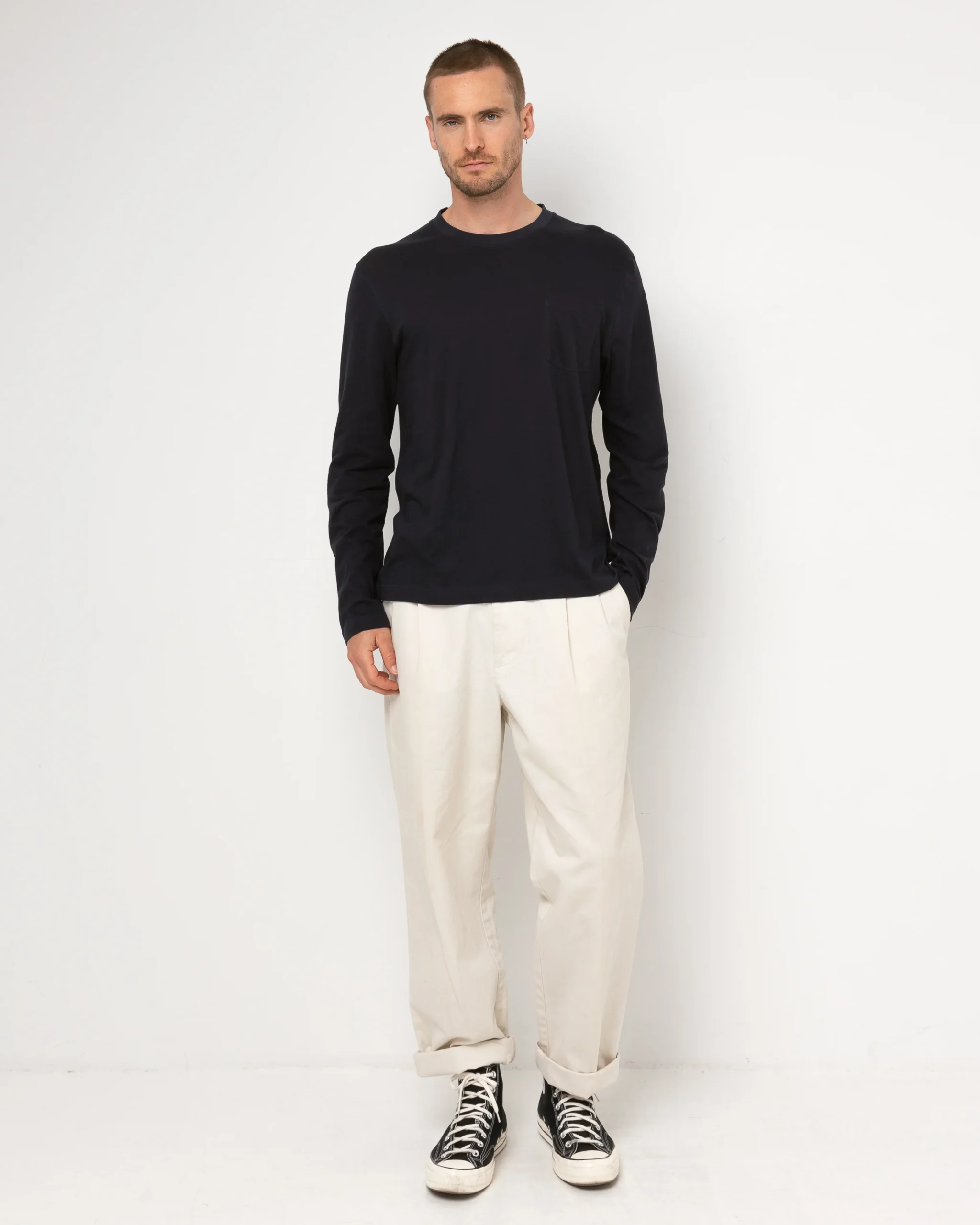 T-shirt 24_24 manches longues - 100% coton – Image 2