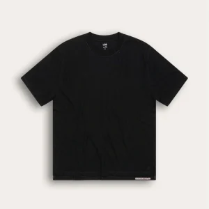 T-shirt 24_24 col rond - 100% coton - 100BLACK