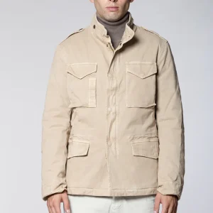 Field Jacket M74 uomo in cotone stretch