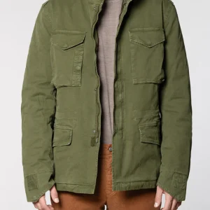 Field Jacket M74 uomo in cotone stretch