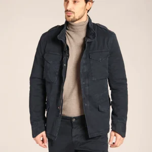 Field Jacket M74 uomo in cotone stretch
