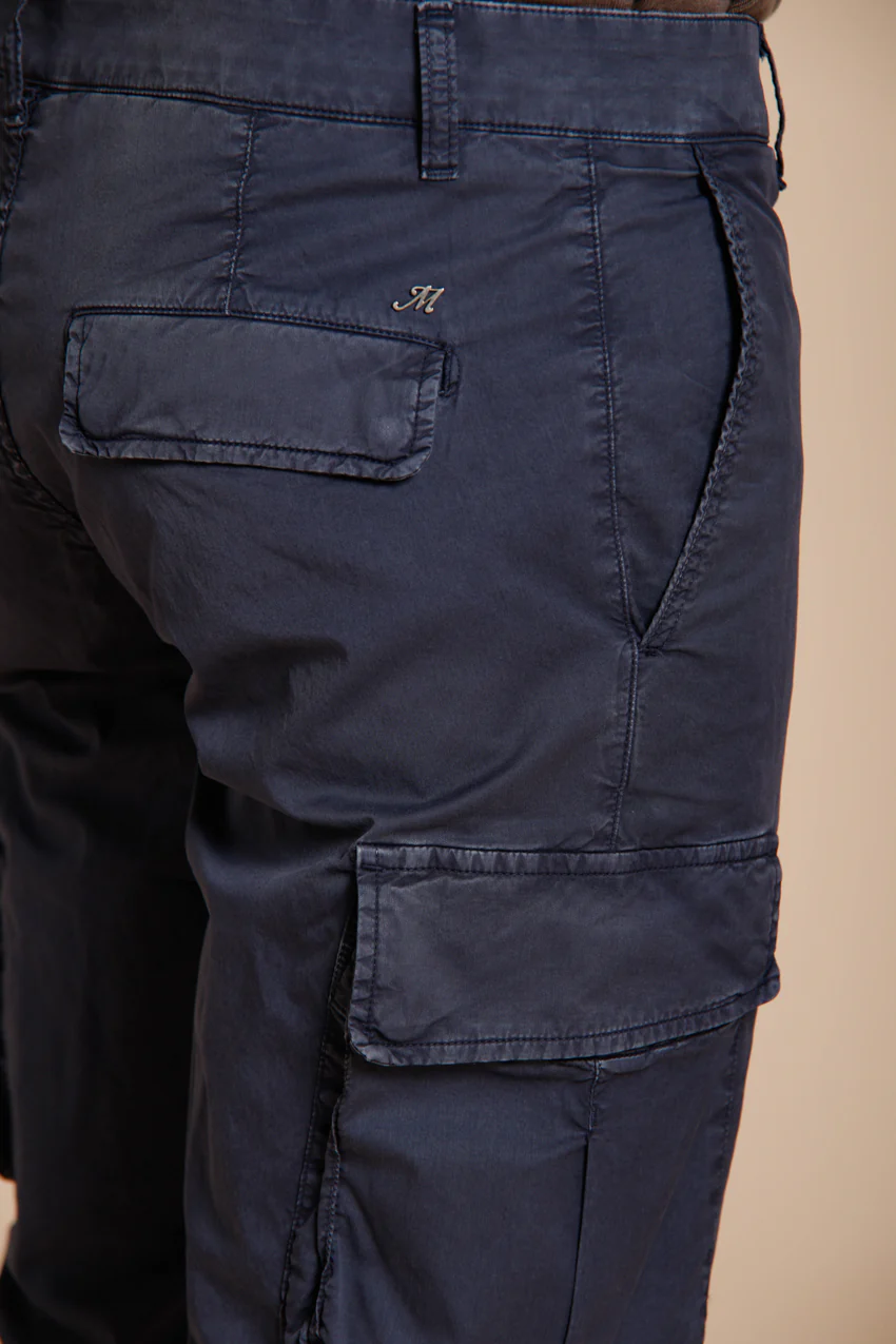 Chile pantalone cargo uomo in gabardina stretch regular fit – Image 2