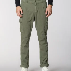 Chile 2 Pinces pantalone cargo in bull regular fit