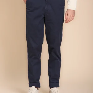 Chinos pantalone chino uomo in gabardina relaxed fit