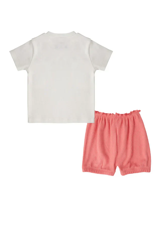 Ensemble 2 pièces t-shirt et short bébé -USB1988-V1 – Image 3