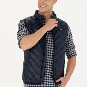 GILET DOUDOUNE FRANCIS BLEU MARINE-1631409VR033