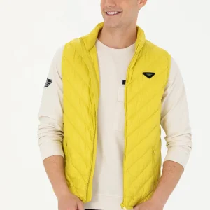 GILET DOUDOUNE FRANCIS PEANUT GREEN -1631409VR087