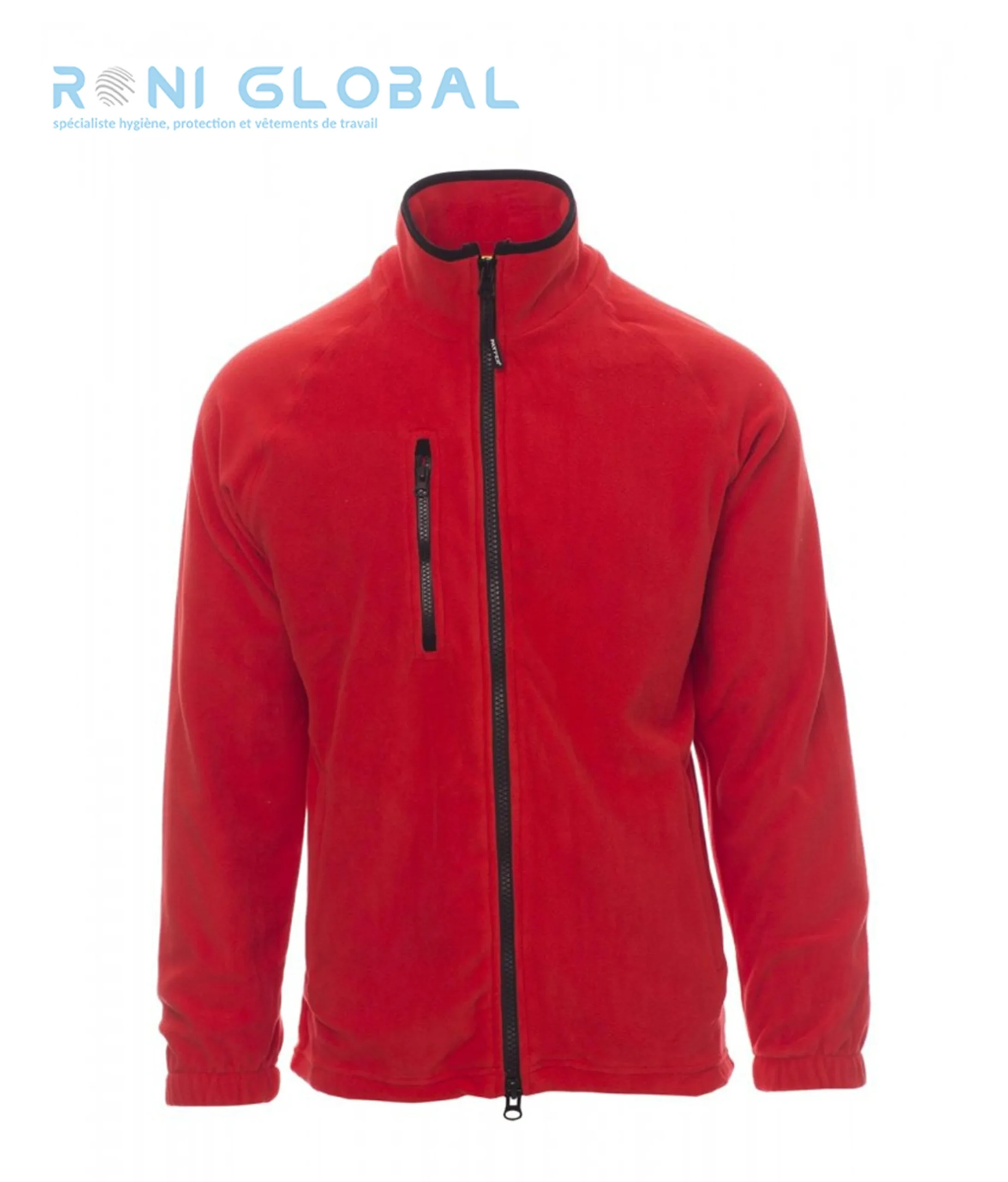 Veste de travail homme polaire, coupe droite en polyester 3 poches - NORWAY PAYPER – Image 3