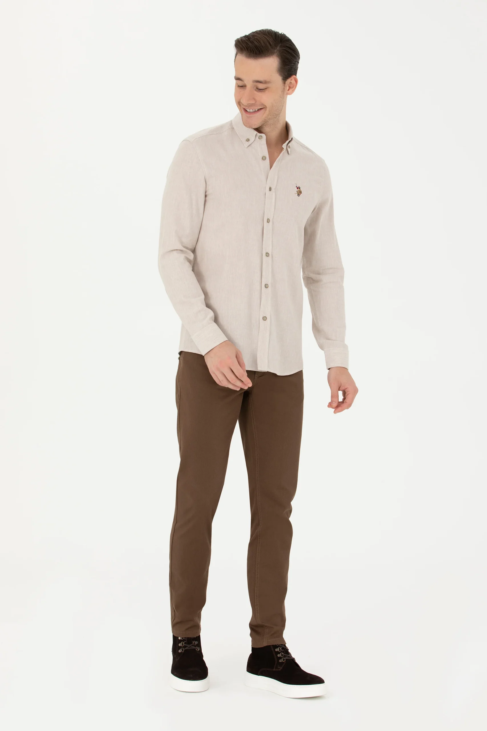 CHEMISE AKIS BEIGE-1672287VR011 – Image 3