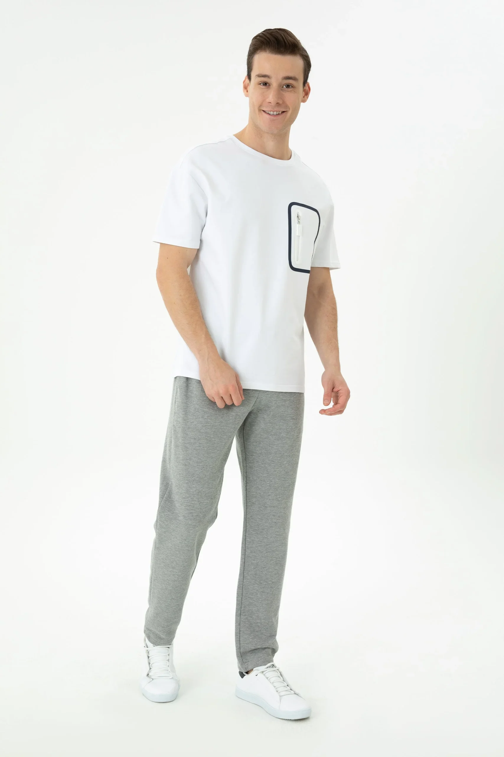 PANTALON HENBIX MELANGE GRIS-1639154VR086 – Image 5