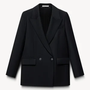 Blazer droit à boutonnière croisée