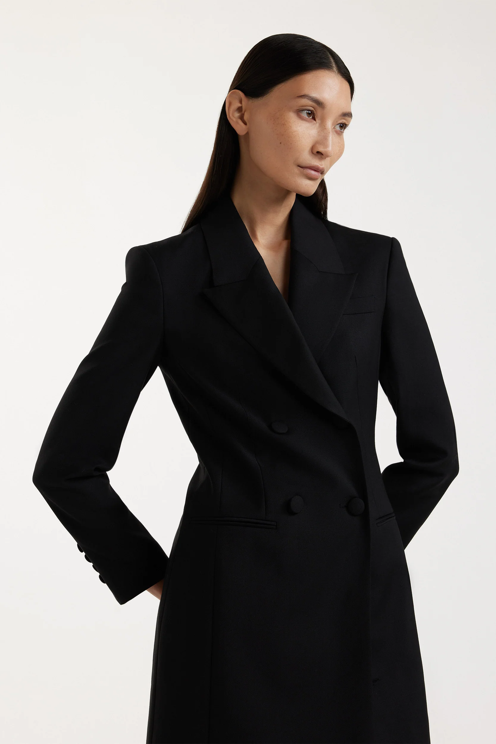 Robe-blazer avec dentelle – Image 9
