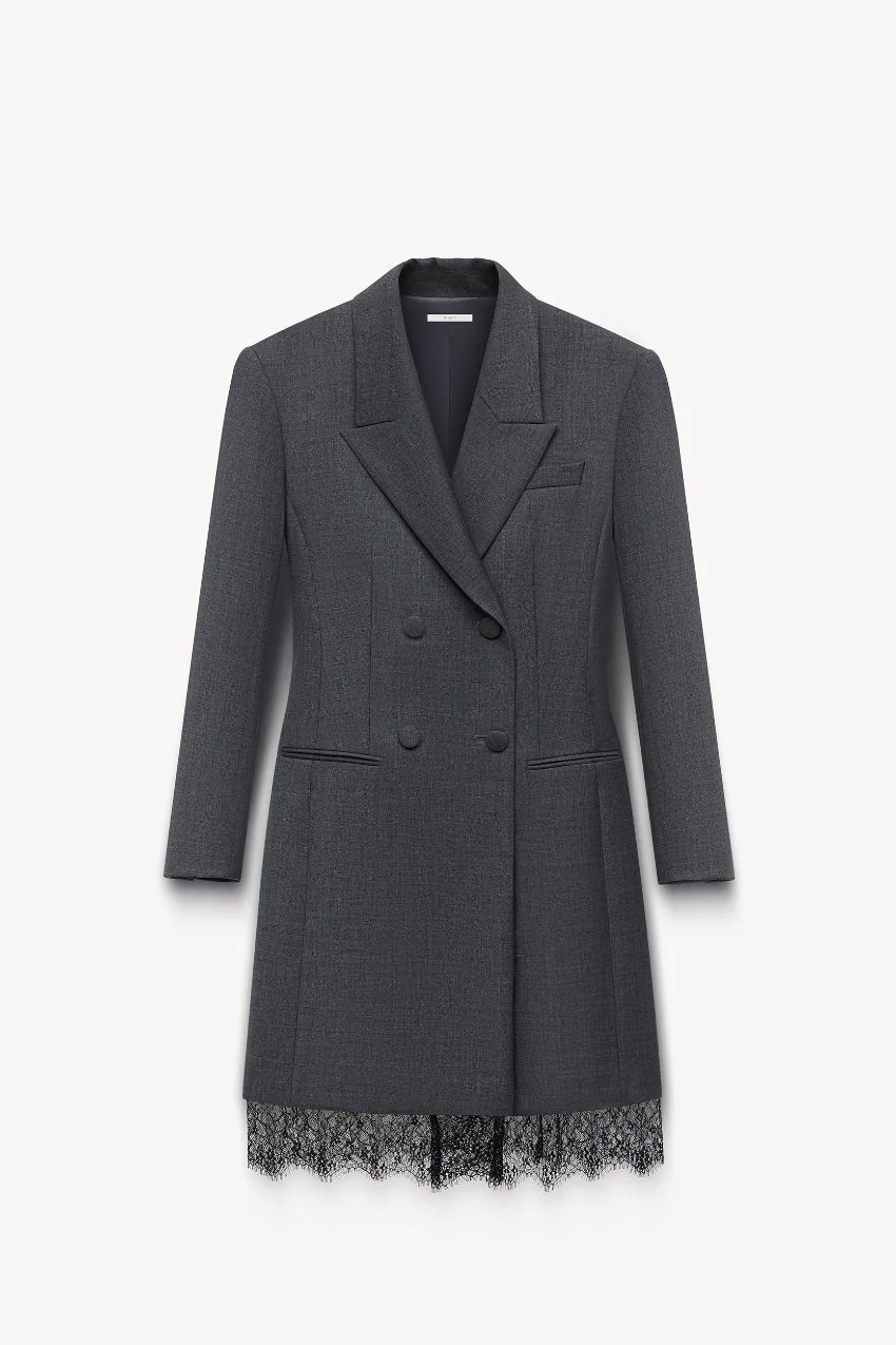 Robe-blazer avec dentelle