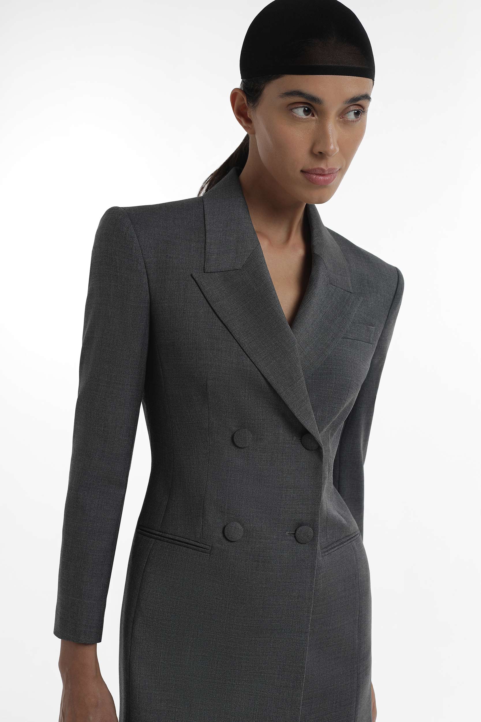 Robe-blazer avec dentelle – Image 4