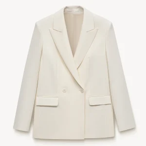 Blazer droit avec laine