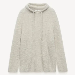 Hoodie oversize en laine