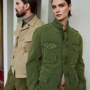 Icon Field Jacket donna in gabardina stretch