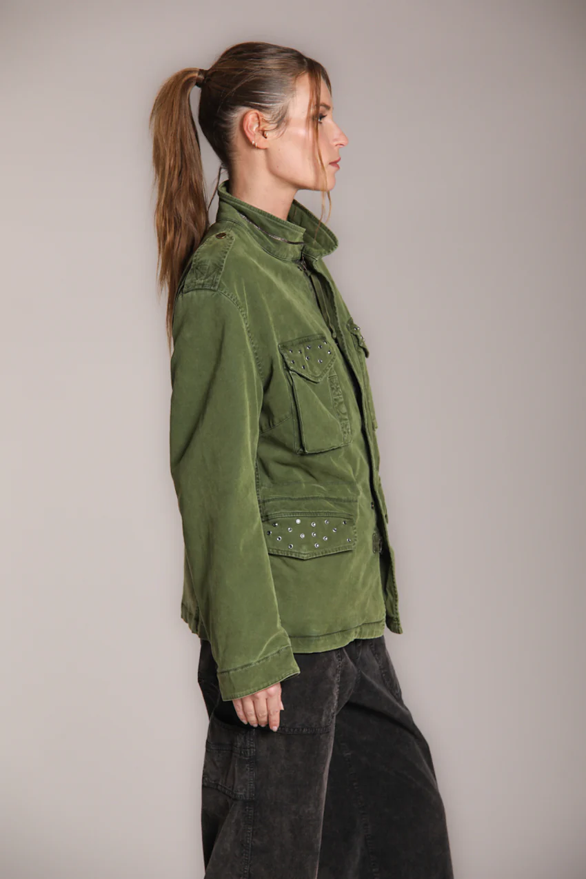 Icon Field Jacket donna in gabardina stretch – Image 5