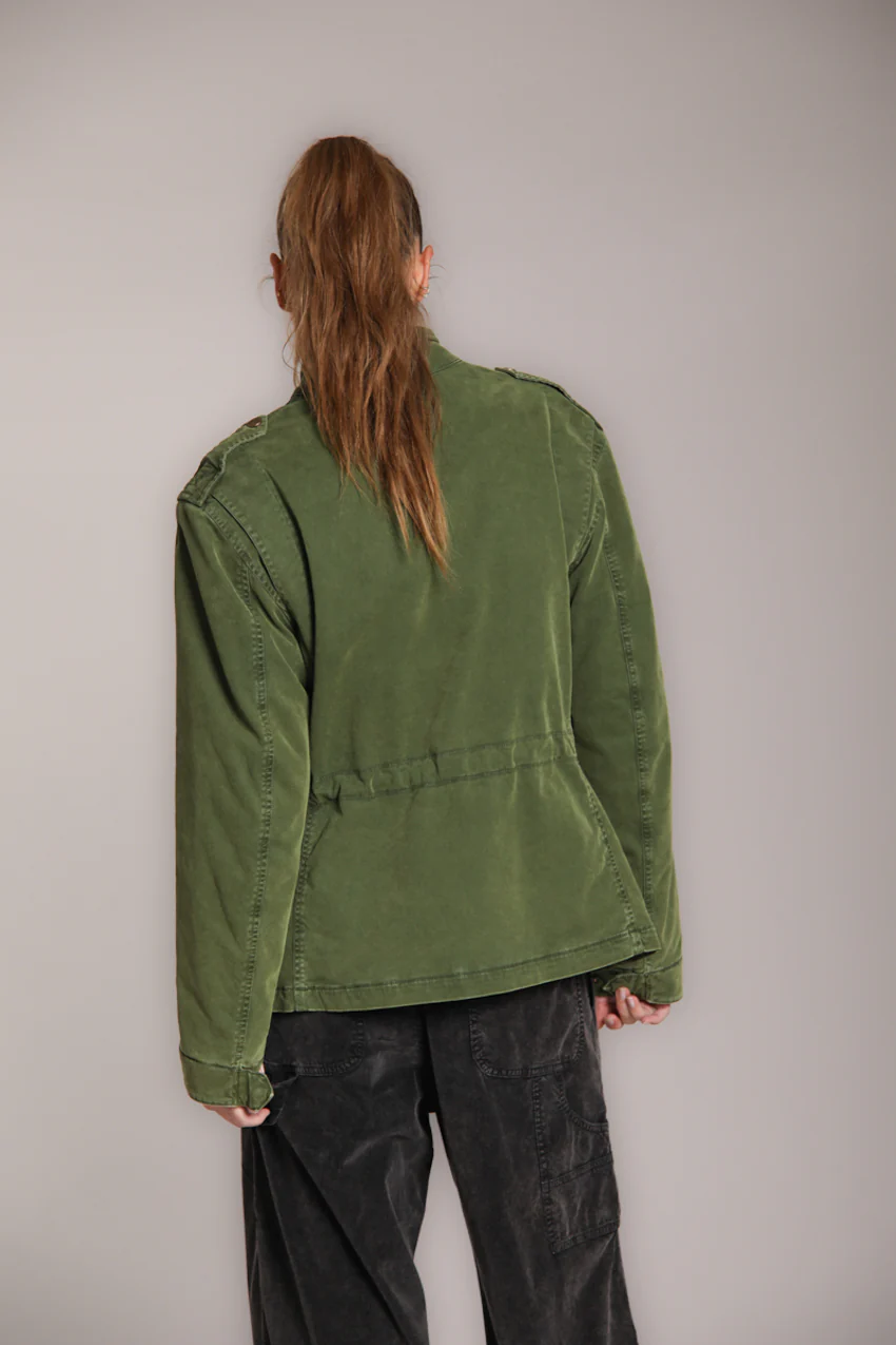 Icon Field Jacket donna in gabardina stretch – Image 6