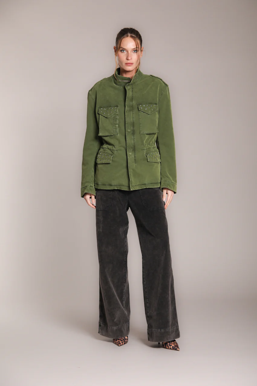 Icon Field Jacket donna in gabardina stretch – Image 4