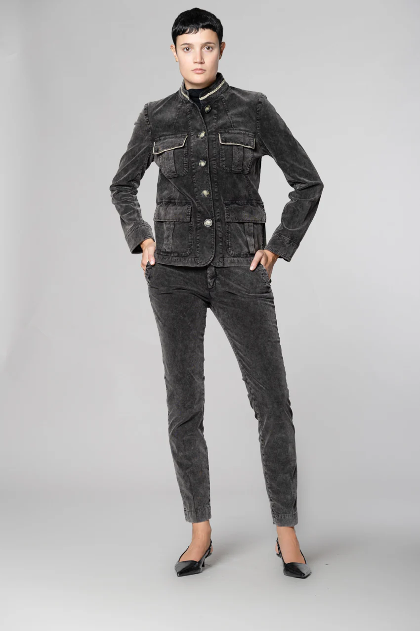 Karen giacca donna in velluto 1000 righe – Image 5