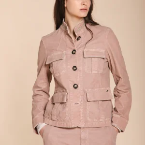 Karen giacca donna in velluto 1000 righe