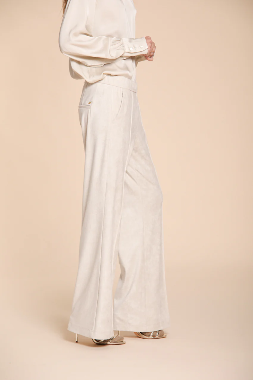 Easy Straight pantalone chino donna in jersey straight fit – Image 4