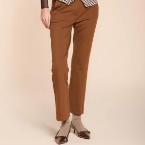 New York Trumpet pantalone chino donna in jersey tecnico slim fit ①