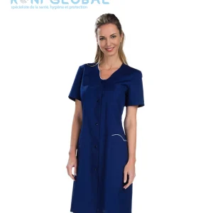 Blouse de travail femme manches courtes en polyester/coton 4 poches - ANEMONE MC REMI CONFECTION