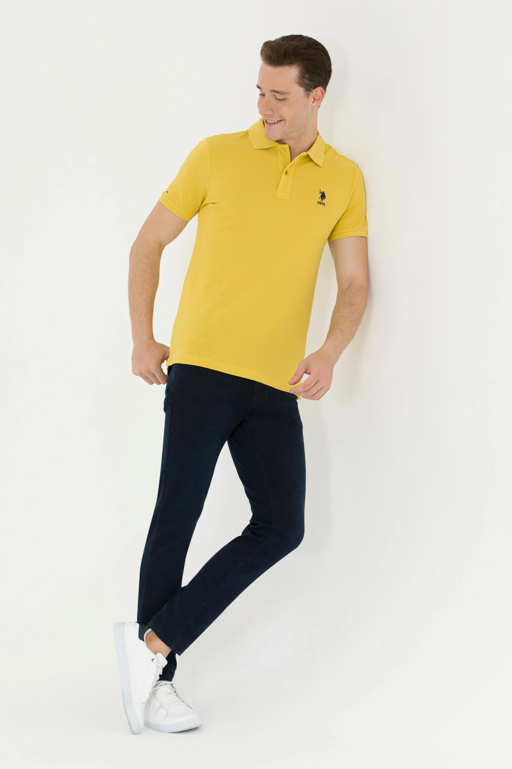 POLO JAUNE FONCE TP04 - 1572929VR043 – Image 4