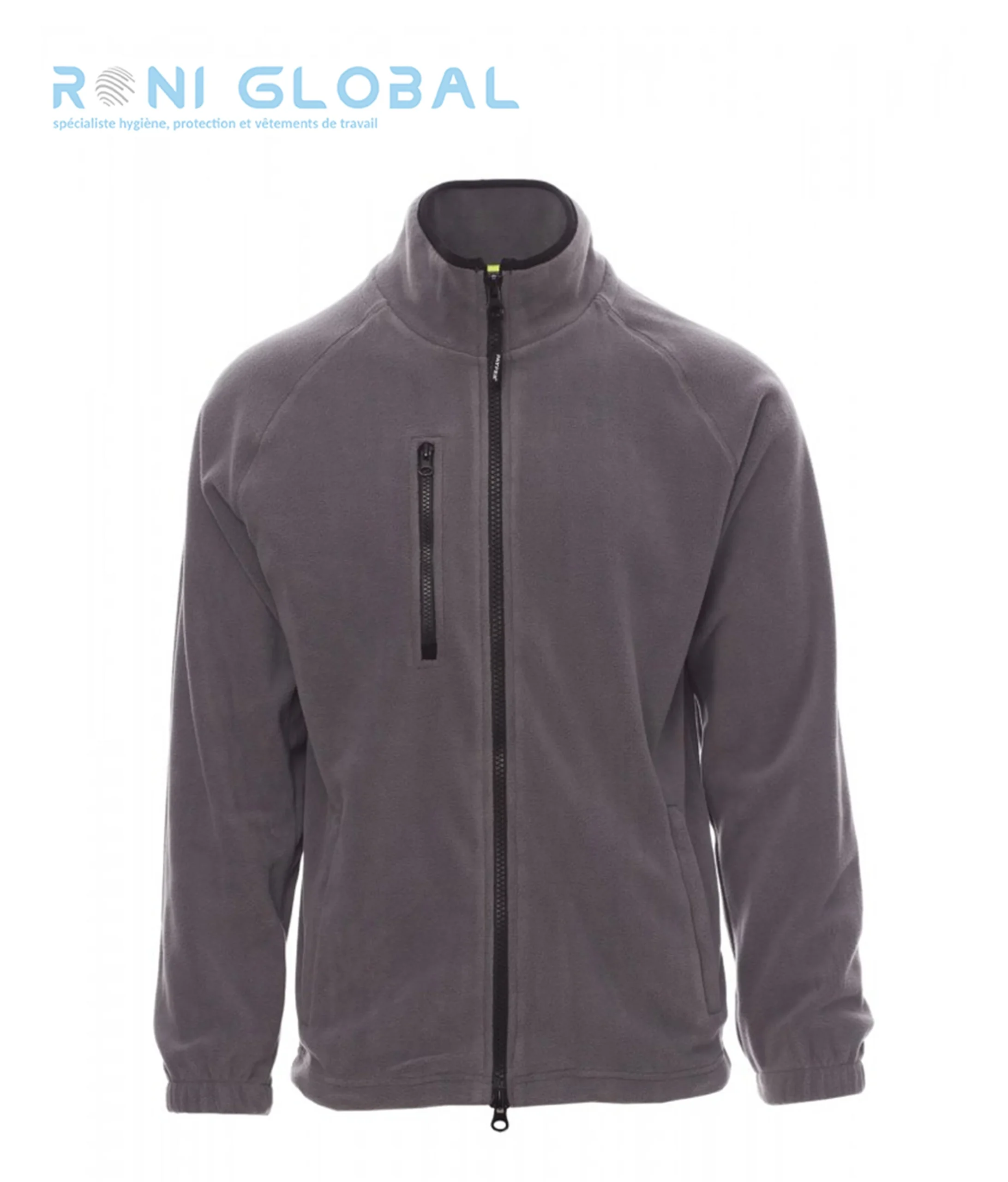 Veste de travail homme polaire, coupe droite en polyester 3 poches - NORWAY PAYPER – Image 6