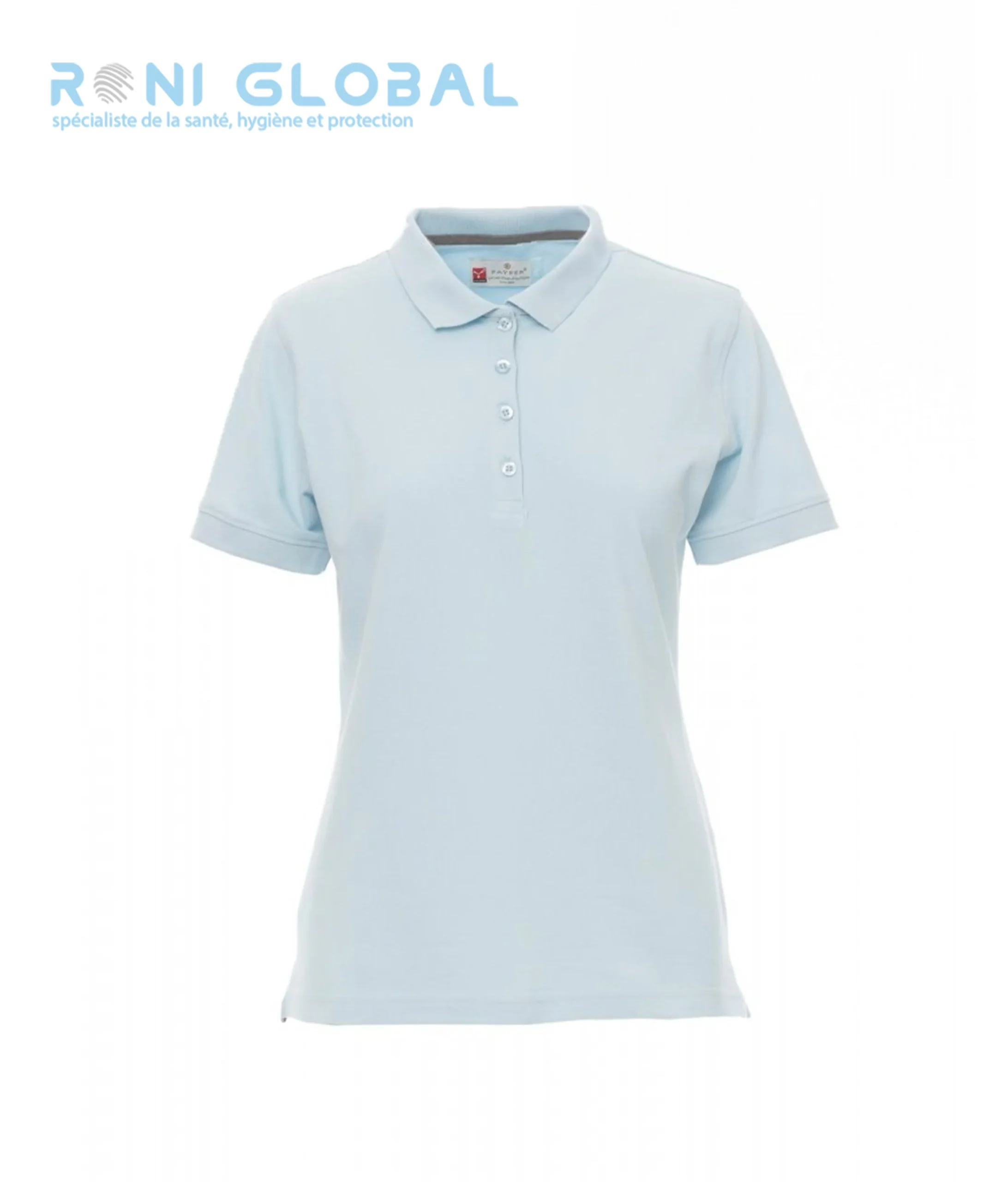 Polo de travail femme manches courtes, coupe droite en coton - VENICE LADY PAYPER – Image 8
