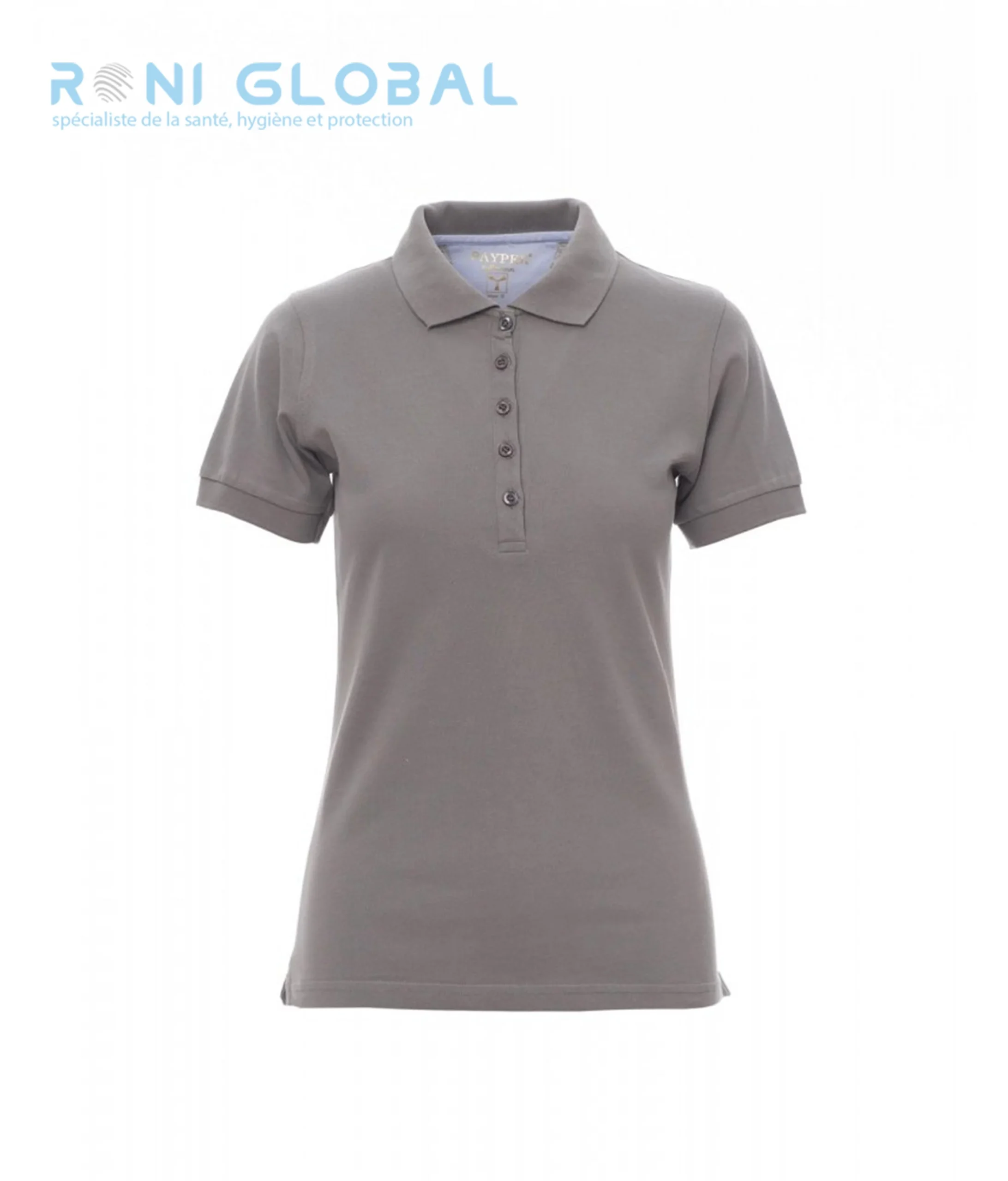 Polo de travail femme manches courtes, coupe droite en coton - GLAMOUR PAYPER – Image 8
