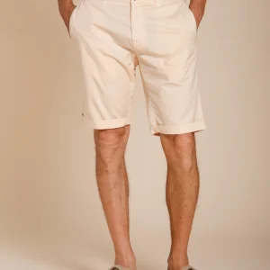 London bermuda chino uomo in gabardina stretch regular fit ①