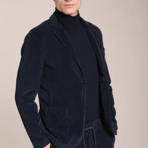 Da Vinci blazer uomo in velluto 500 righe