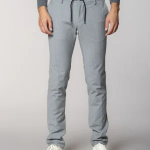 Milano Jogger pantalone chino uomo in lana extra slim fit